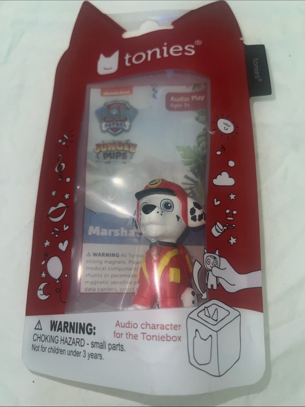Tonies Marshall Firefighter Audio Figure - Red